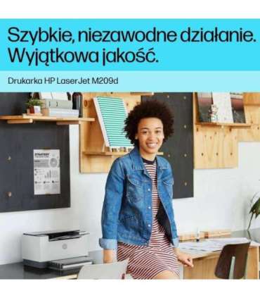 HP LaserJet M209d Printer