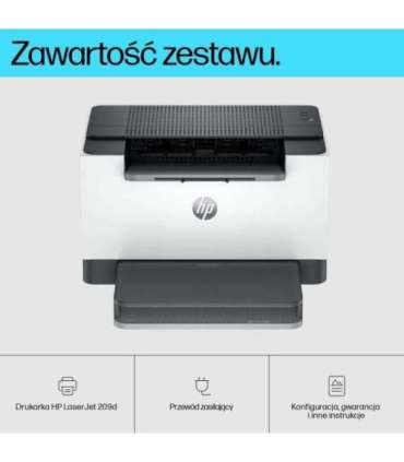 HP LaserJet M209d Printer