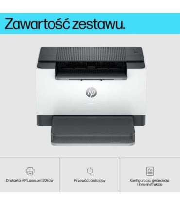 HP LaserJet M207dw Wireless Black and white Printer, Duplex