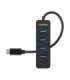 UNITEK HUB USB-C 4XUSB-A 3.1, ACTIVE, 10 WATT,H1117B