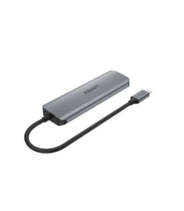 UNITEK H1107A interface hub USB 3.2 Gen 1 (3.1 Gen 1) Type-A 5000 Mbit/s Grey