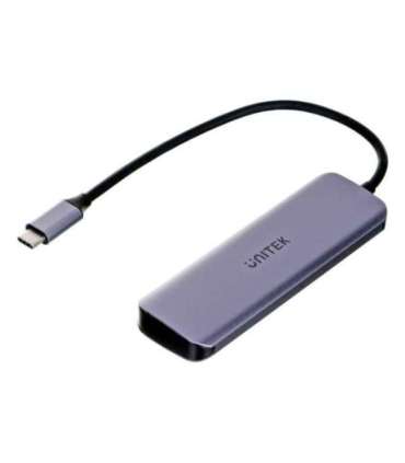 UNITEK H1107A interface hub USB 3.2 Gen 1 (3.1 Gen 1) Type-A 5000 Mbit/s Grey
