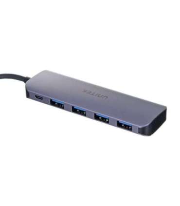 UNITEK H1107A interface hub USB 3.2 Gen 1 (3.1 Gen 1) Type-A 5000 Mbit/s Grey