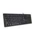 A4Tech KR-92 keyboard Universal USB QWERTY English Black