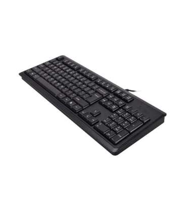 A4Tech KR-92 keyboard Universal USB QWERTY English Black