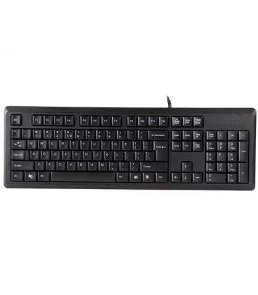 A4Tech KR-92 keyboard Universal USB QWERTY English Black