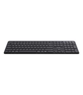 Trust Vaiya US Black USB + RF Wireless + Bluetooth - keyboard