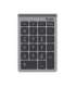 Trust Xalas numeric keypad Laptop/PC RF Wireless Silver