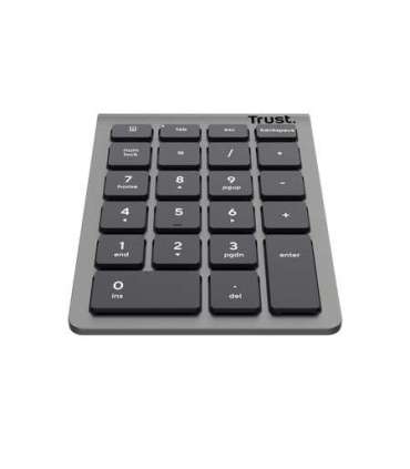 Trust Xalas numeric keypad Laptop/PC RF Wireless Silver