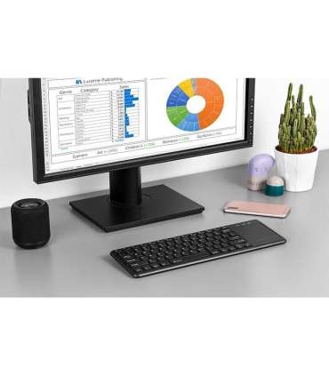 Tracer TRAKLA46367 keyboard Universal RF Wireless Black