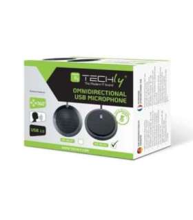 Techly ICC SH-22 microphone Black Conference microphone