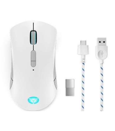Lenovo Legion M600 Wireless Gaming mouse Ambidextrous RF Wireless + Bluetooth + USB Type-A Optical 16000 DPI