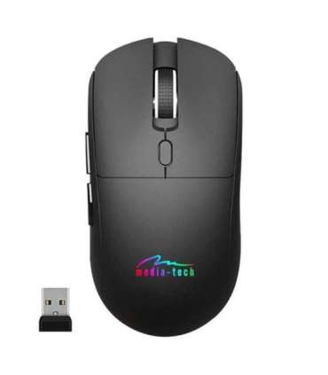 Wireless 2-in-1 Mouse (BT/RF) SILENT & RECHARGE MT1124