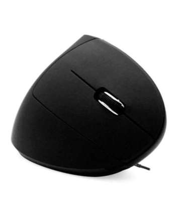 MEDIA-TECH VERTIC MT1122 Wired vertical mouse 6400 DPI Black
