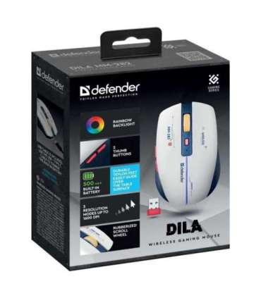 WIRELESS MOUSE DEFENDER DILA MM-282 RF 1800dpi 6P