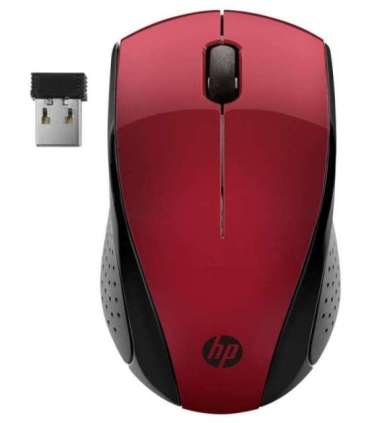 HP Wireless Mouse 220 (Sunset Red)