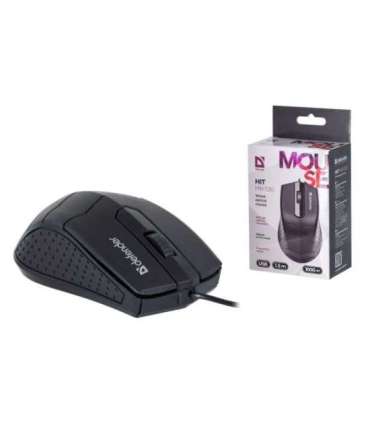 MOUSE DEFENDER HIT MB-530 BLACK OTPICAL 1000dpi 3P