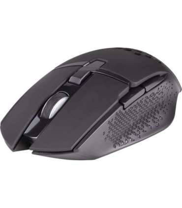 MOUSE DEFENDER GM-514 GLORY OPTIC RF RGB 3200dpi 7P BLACK