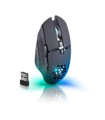 MOUSE DEFENDER GM-514 GLORY OPTIC RF RGB 3200dpi 7P BLACK