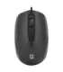 MOUSE DEFENDER ALPHA MB-507 OPTICAL 1000dpi 3P BLACK SILENT CLICK