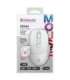 MOUSE DEFENDER FEAM MM-296 RF SILENT WHITE