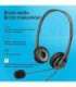 HP Stereo USB Headset G2 Wired Head-band Office/Call center Black