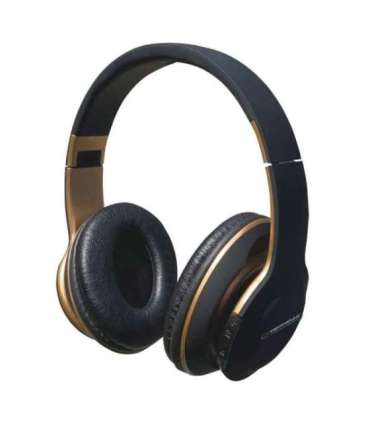 Esperanza EH220 Bluetooth headphones Headband, Black