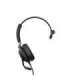Jabra Evolve2 40 MS Mono USB-A - wired over-ear headphones, black