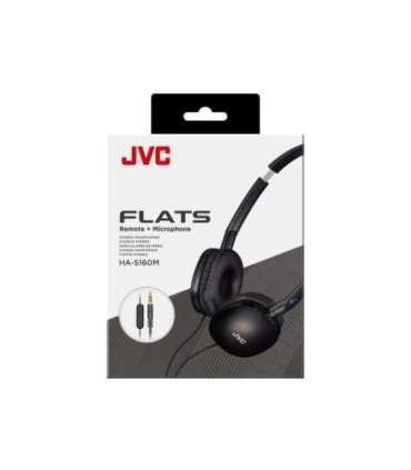JVC HA-S160M Headset Wired Head-band Calls/Music Black