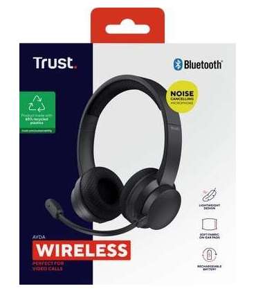 Trust Ayda - Wireless ENC headset (black)