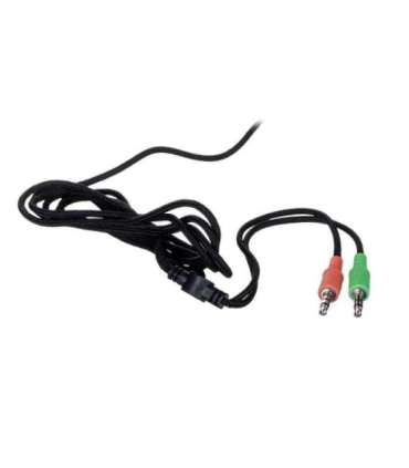 Esperanza EH118 headphones/headset Wired Head-band Calls/Music Black, Red