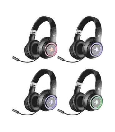 HEADPHONES DEFENDER BLUETOOTH FREEMOTION B571 BLACK LED