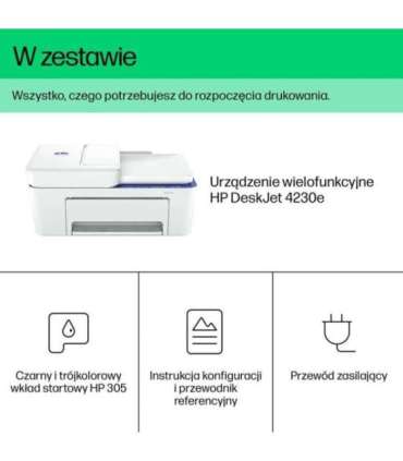 HP DeskJet 4230e Wireless All-in-One Color Printer, Instant Ink Copier, Scanner