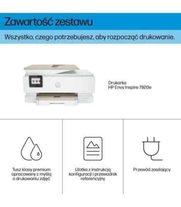 HP ENVY Inspire 7920e Wireless All-in-One Color Printer, Instant Ink Copier, Scanner