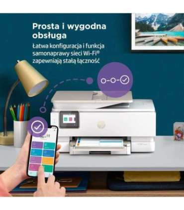 HP ENVY Inspire 7920e Wireless All-in-One Color Printer, Instant Ink Copier, Scanner