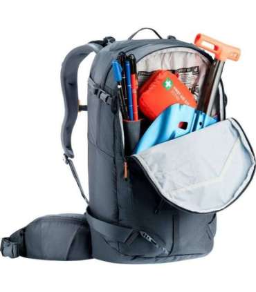 Ski touring backpack Deuter Freerider 30 L Black