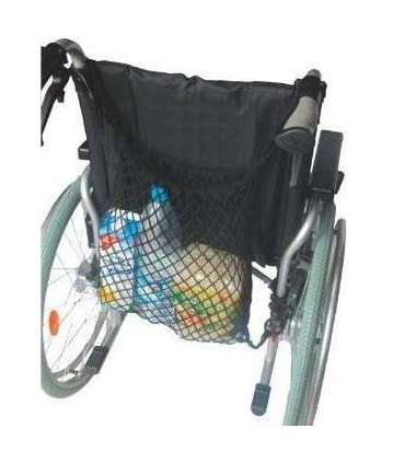 Shopping net for wheelchair