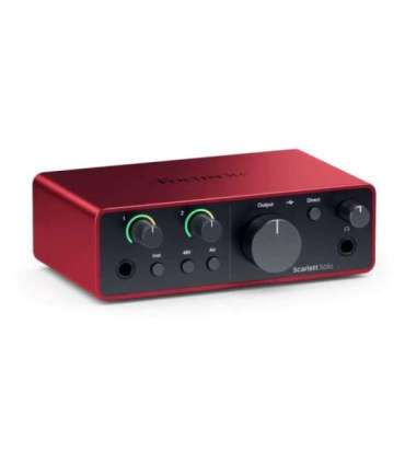 Focusrite Scarlett Solo 4th Gen - 2-channel audio interface