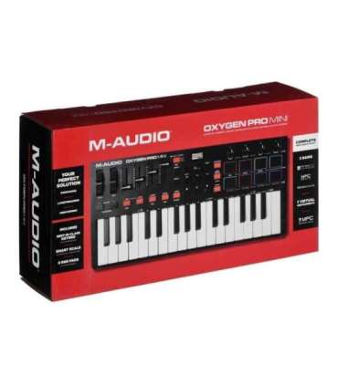 M-AUDIO Oxygen Pro Mini MIDI keyboard 32 keys USB Black