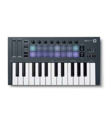 Novation FLKEY Mini - MIDI keyboard dedicated to FL Studio software, 25 keys.