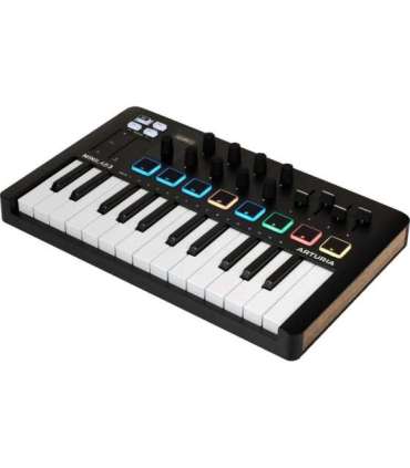 Arturia MiniLab 3 - MIDI control keyboard, black