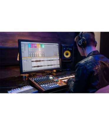 Tascam Model 12 12 channels 20 - 20000 Hz Black, Wood