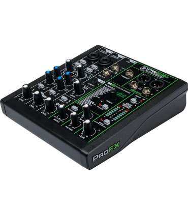 Mackie ProFX6v3 - 6-channel analogue mixer with USB interface, black