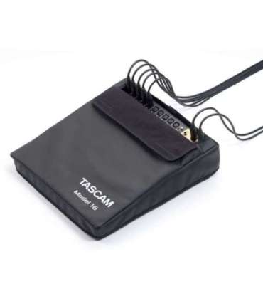 Tascam MODEL 16 audio mixer 16 channels 20 - 30000 Hz Black, Gold, Wood