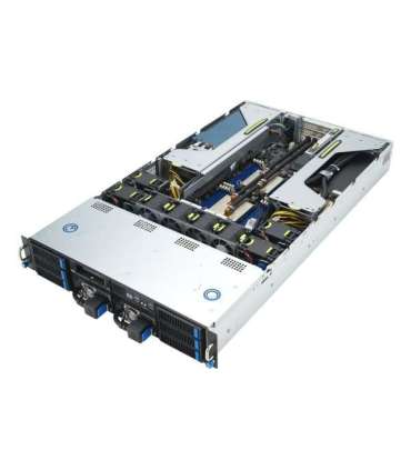 ASUS 90SF0251-M004X0 server barebone Intel C741 Rack (2U) Black, Steel