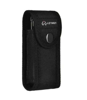 Multitool AZYMUT Turon - 10 tools + carabiner + belt pouch (H-P224108)