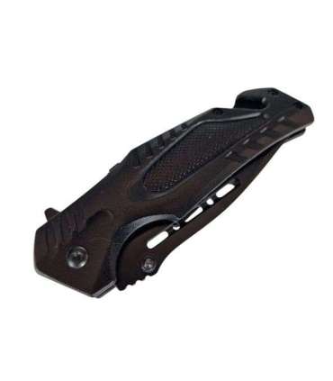 AZYMUT Rescue knife +belt cutter +glass breaker +case