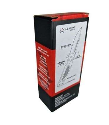 AZYMUT Rescue knife +belt cutter +glass breaker +case