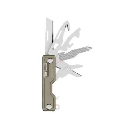 NexTool NE20100 10-in-1 multi-tool knife, khaki