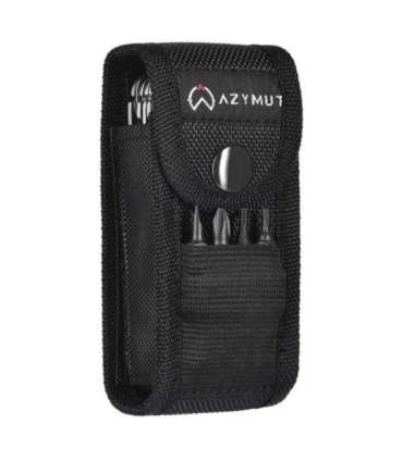 Multitool AZYMUT Trohon - 12 tools + 8 bits + holster (H-P2010121)
